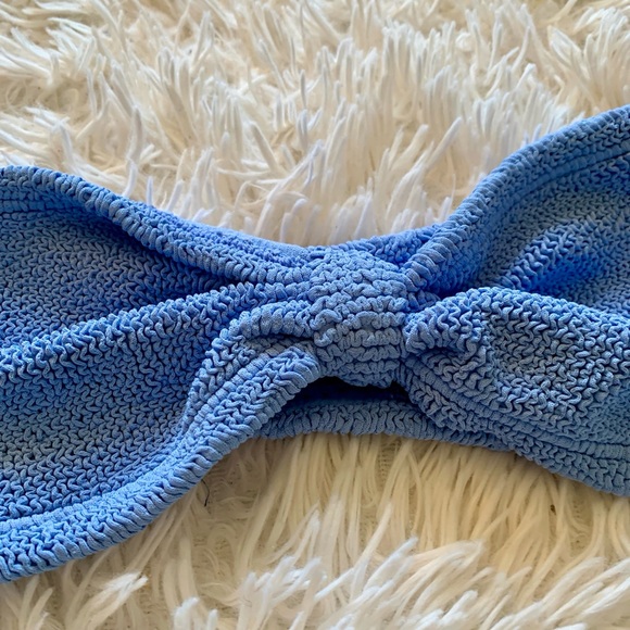 NWT Hunza g tina bikini in cornflower